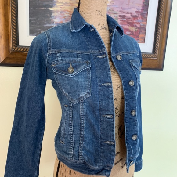 Zara Denim Jean Jacket - Picture 4 of 8